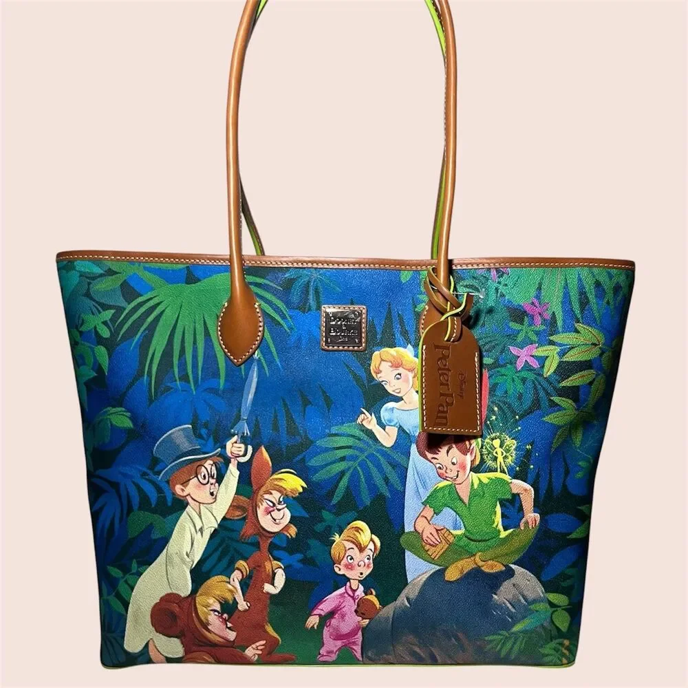 Disney Peter Pan Dooney & Bourke Purse Tote Bag, New With Tags